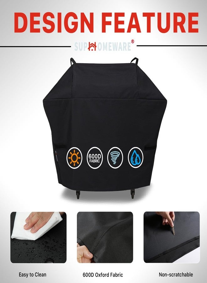 Suphomeware Grill Cover for Ninja FlexFlame Propane Grill, Heavy Duty 600D Polyester Grill Accessories for Ninja PG300&PG301 Series, Compatible with XSKPGCVR - Image 5