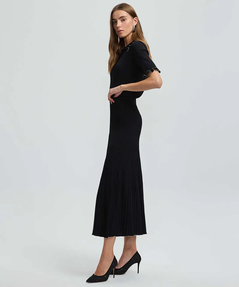 Ipekyol  Embellished Knit Skirt for Women | Best Price UAE
