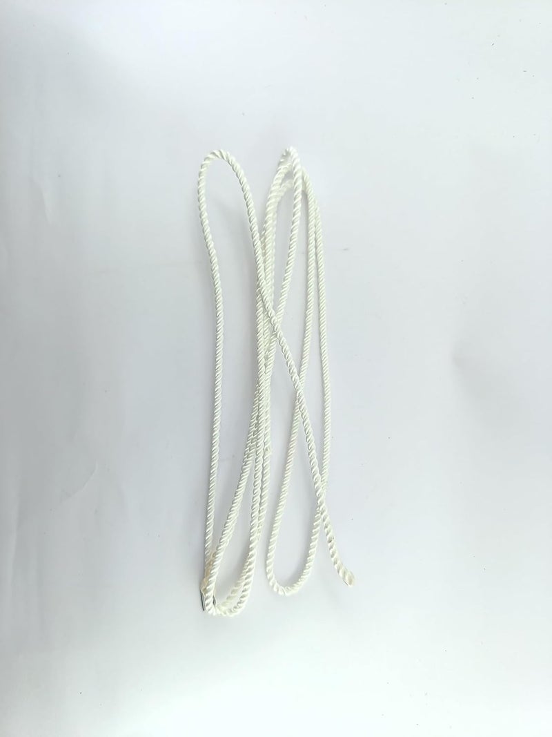 advancedestore advancedestore 5 feet White Sewing Machine Thread Belt for Wheel Pack of 1 - Image 1