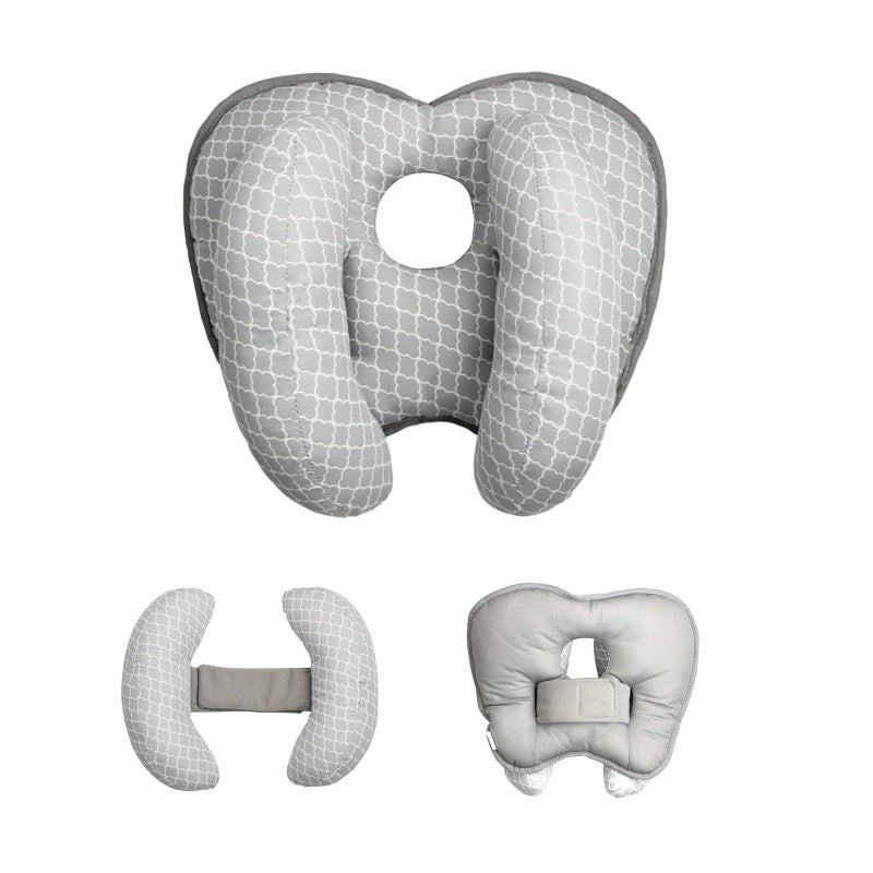 Yufiova Baby Head and Neck Support -Upgrade 2 in 1 Baby Travel Pillow Banana Shape Adjustable Baby Support Pillow,Toddler Car Seat Stroller Neck Support Travel Pillow for Toddler Boys Girls - Image 1