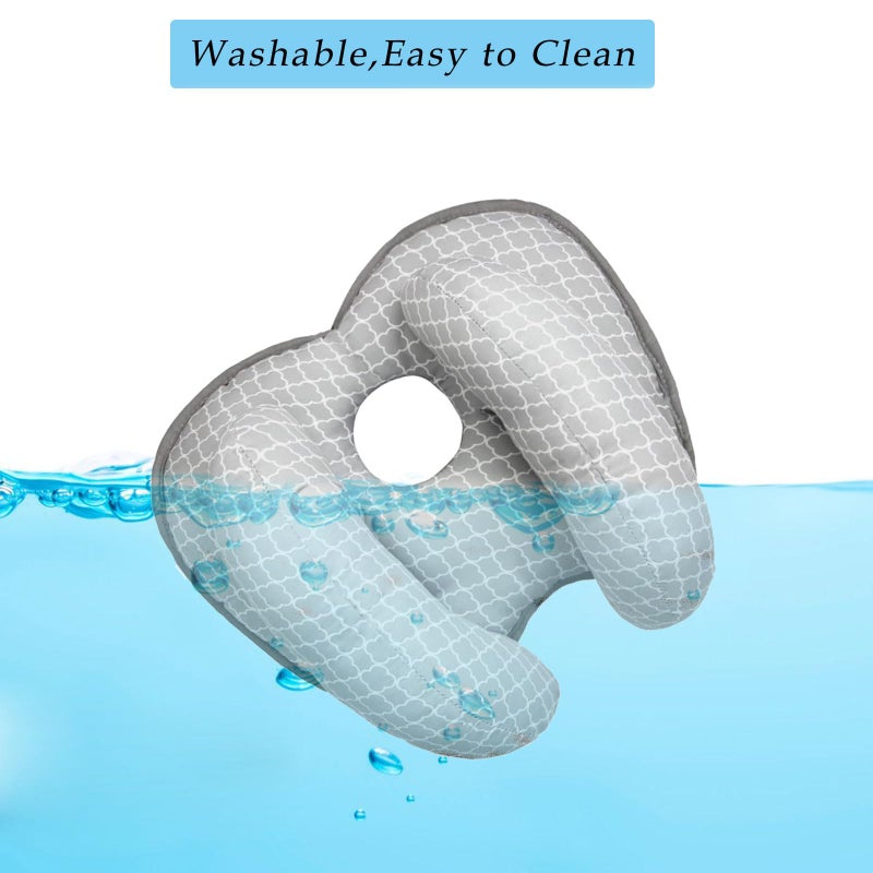 Yufiova Baby Head and Neck Support -Upgrade 2 in 1 Baby Travel Pillow Banana Shape Adjustable Baby Support Pillow,Toddler Car Seat Stroller Neck Support Travel Pillow for Toddler Boys Girls - Image 5