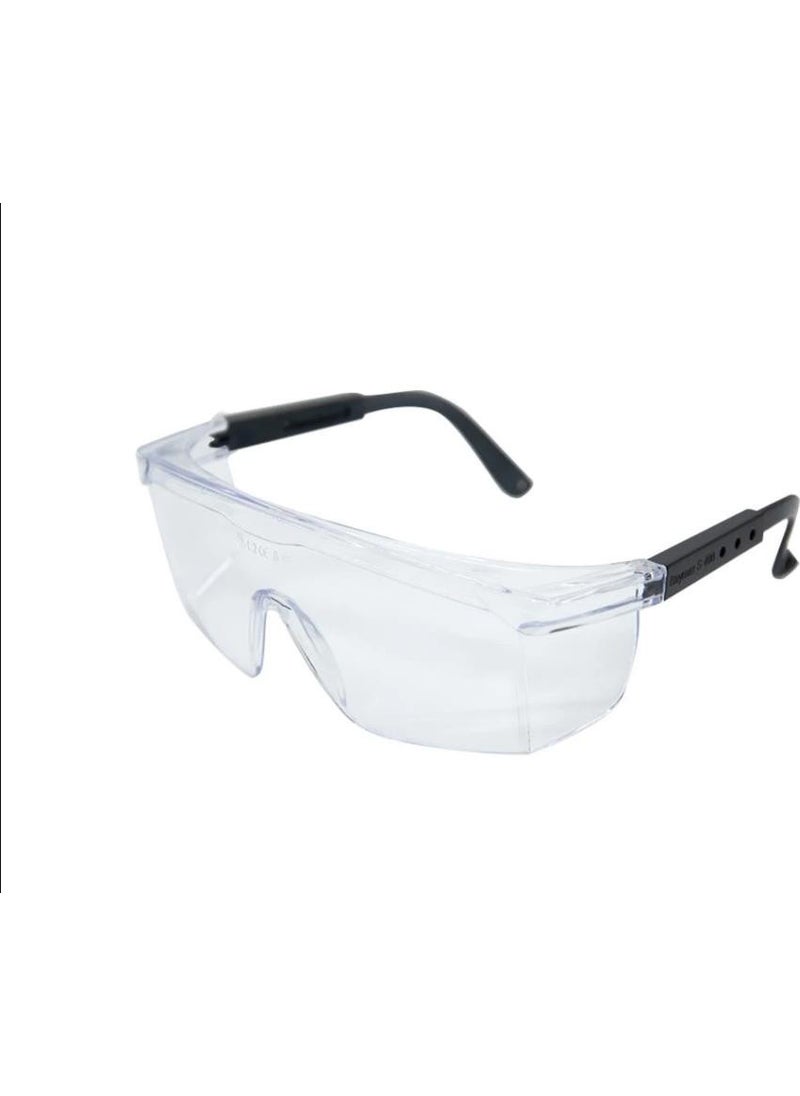 Baymax S400 Transparent Protective Burr Worker Glasses (Pack of 12) 