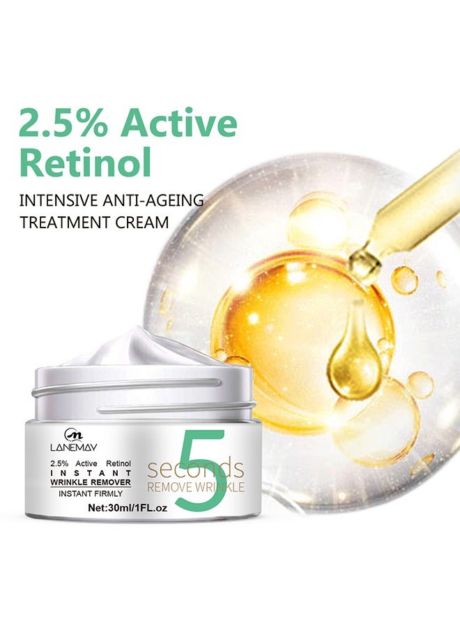 LANEMAY 5 Seconds Instant Wrinkle Remover Removes Wrinkles and Puffiness of Eyes with Hydration Twenty One Peptide Anti Wrinkle Eye Cream Hydrating Eye Cream for Anti Aging Reduce Wrinkles 20g - Image 4