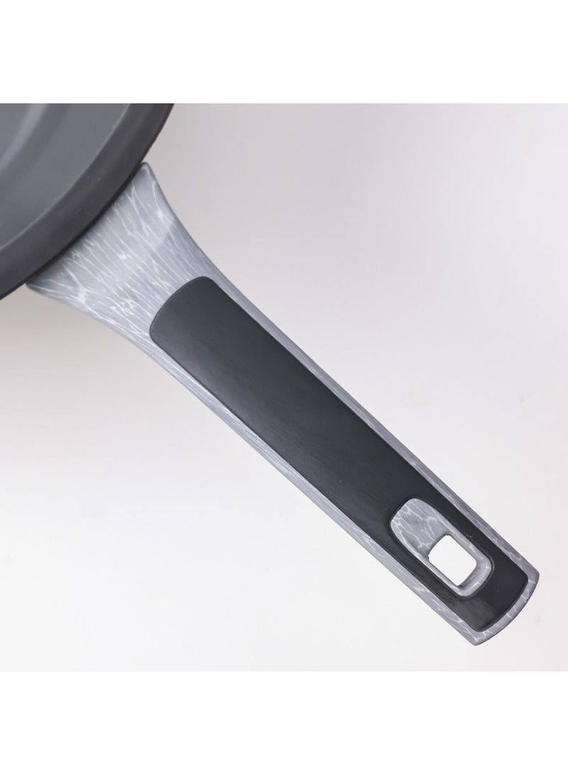 DANUBE HOME Chef's Delight Stella Sauce Pan with Lid – Premium Non-Stick PFOA Free Saucepan for Cooking, Induction Compatible, Durable Kitchen Cookware with Heat-Resistant Handle L16XW8.5Cm - Image 4