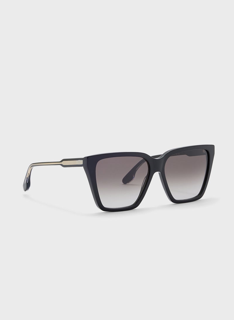 Victoria Beckham Modified Rectangle Sunglasses - Image 1