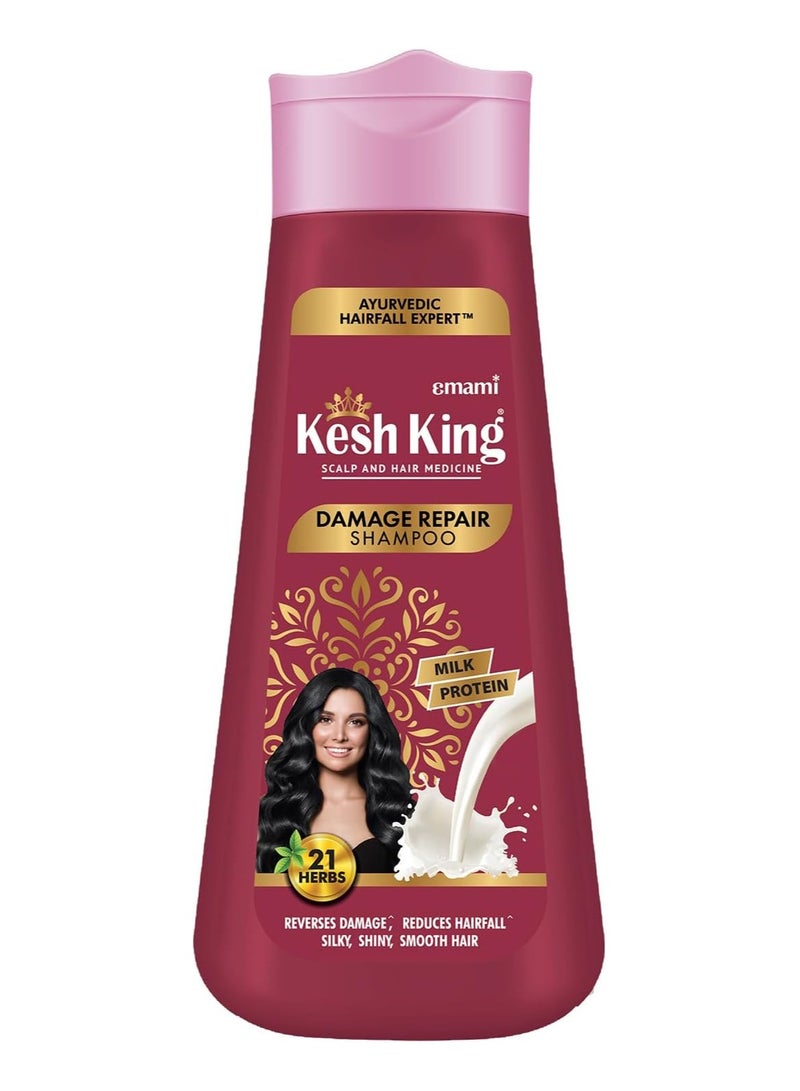 Kesh King Ayurvedic Hairfall Expert Damage Repair Shampoo with Milk Protein, 200 ml - Image 1