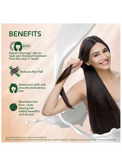 Kesh King Ayurvedic Hairfall Expert Damage Repair Shampoo with Milk Protein, 200 ml  - Image 4