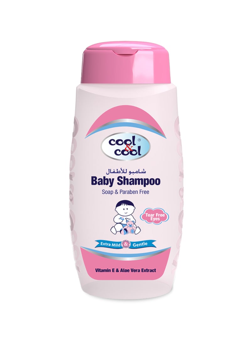 Cool & Cool Baby Shampoo Tear Alcohol Paraben Dye Free Chamomile And Vitamin E With Extra Mild Formula - Image 1