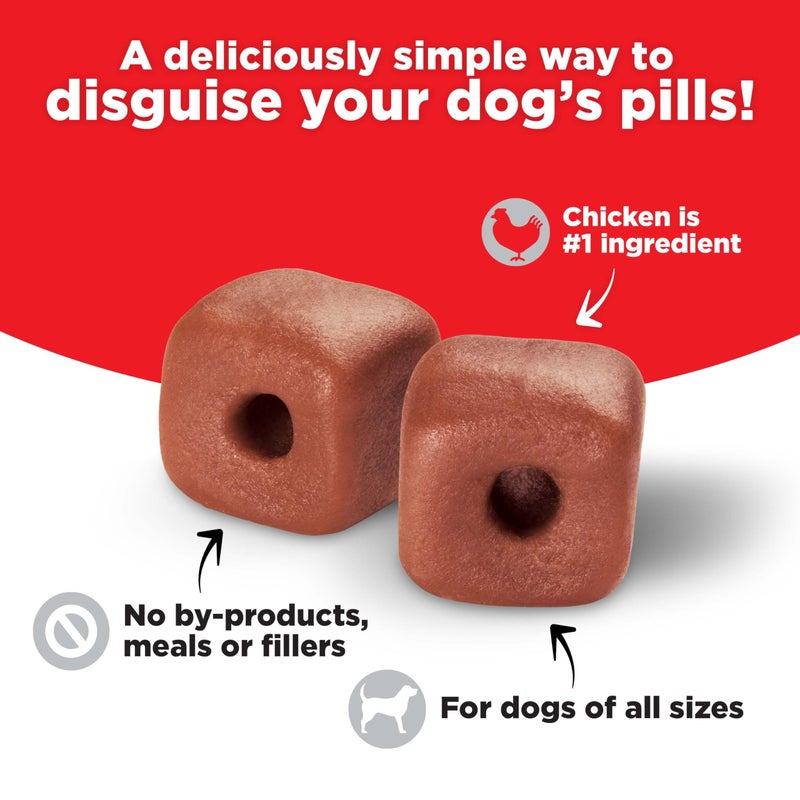 Milk-Bone Pill Pouches with Real Chicken Dog Treats, 6 Ounce Bag (Pack of 5) - Image 2