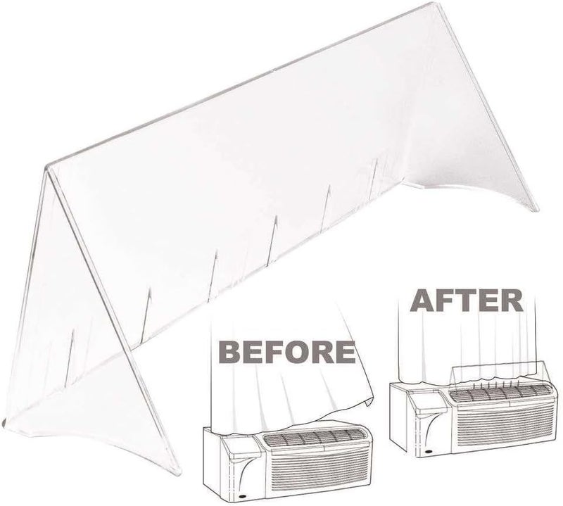 TayMac DA28 PTAC Air Deflector - 28.5" Inside Dimension - Image 2