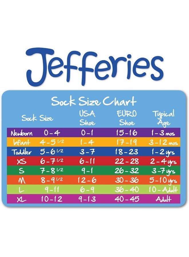 Jefferies Socks Jefferies Socks Baby Boys Non-Skid Turn Cuff Socks 6 Pair Pack - Image 2