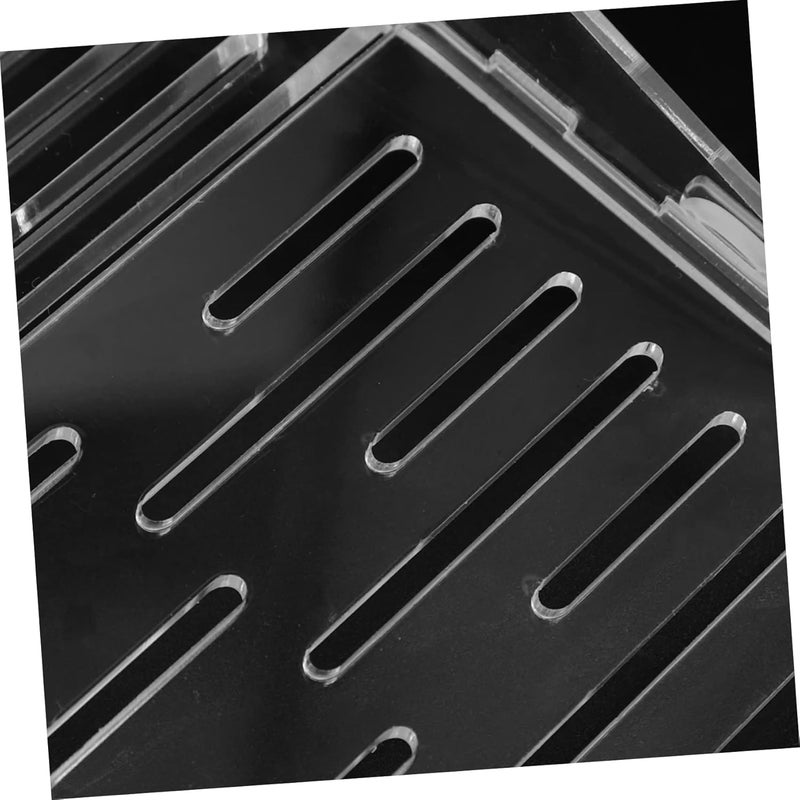 Hemobllo 1set Hanging Turtle Basking Platform Cup Acrylic Ramp for Tortoise Tank Accessories Safe Lightweight Floating Dock for Aquatic Habitats - Image 4