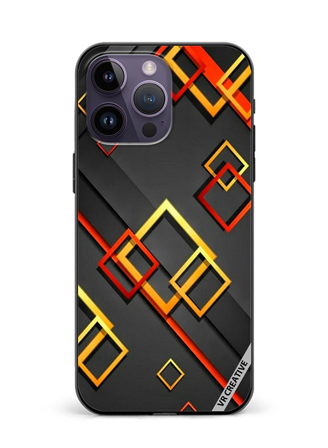 VR CREATIVE Protective Case Cover For Apple iPhone 16 Pro Max Abstract Design Multicolour