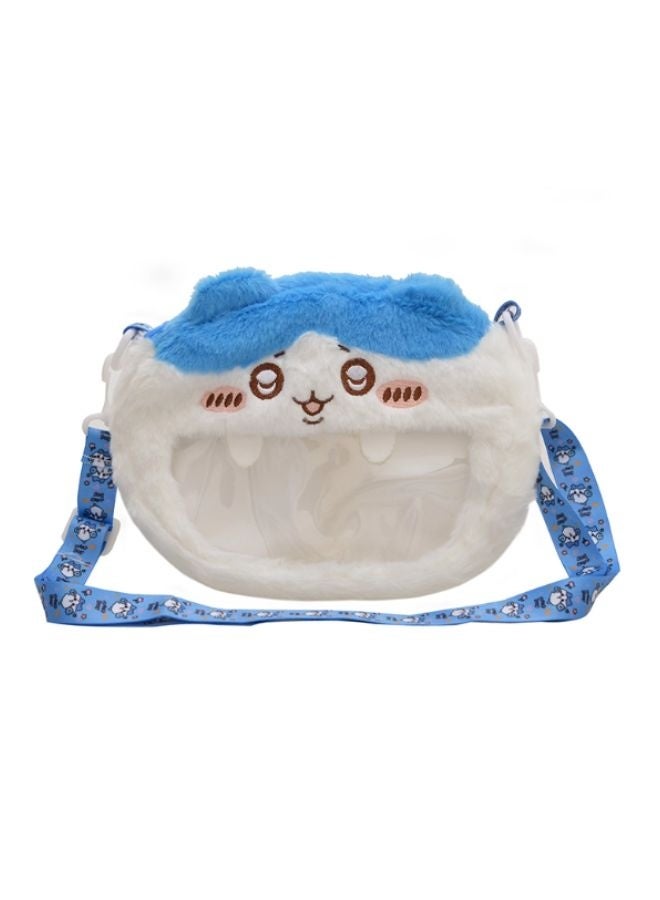 Chiikawa Momonga Cute Plush Bunny Crossbody Bag for Kids - Image 1