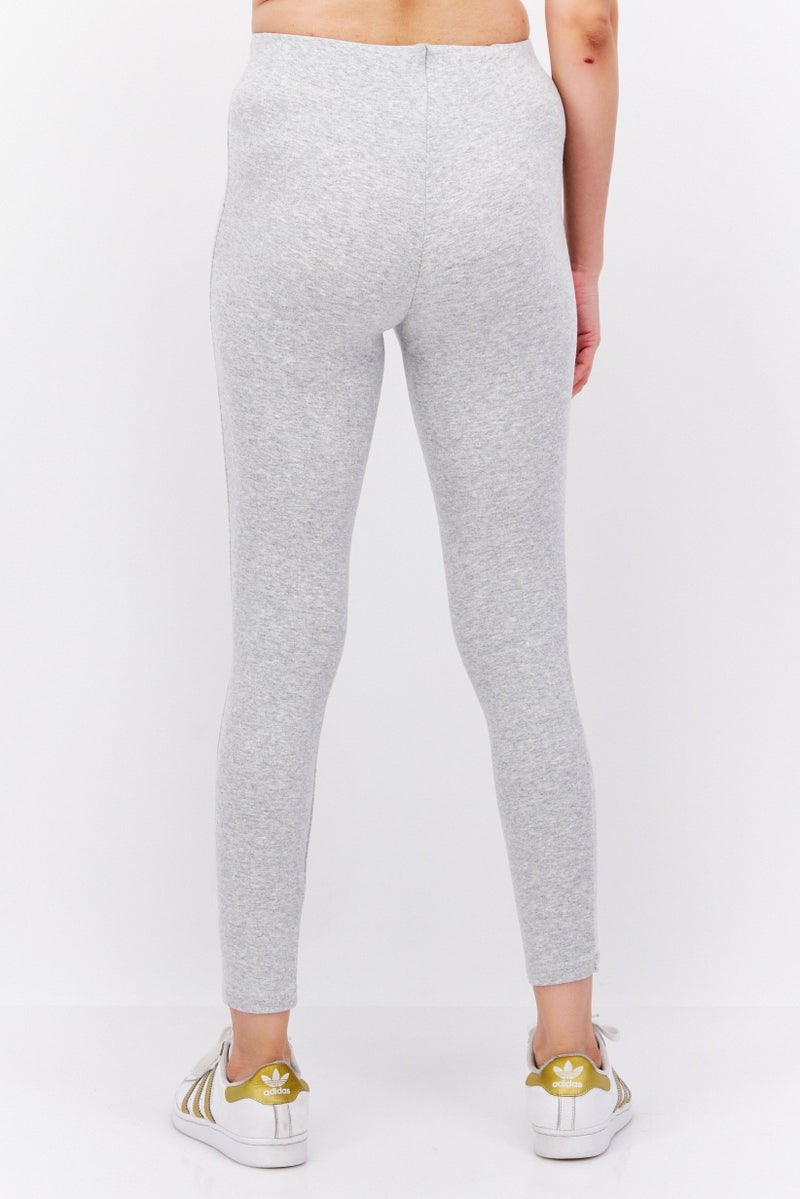 Etam Women Regular Fit Knitted Leggings, Grey - Image 3