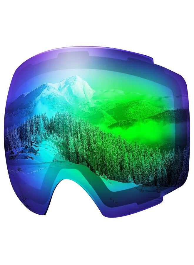 اوت دور ماستر عدسات بديلة لنظارات التزلج OutdoorMaster PRO - أكثر من 20 خيارًا (VLT 32% Revo Green) - Image 1