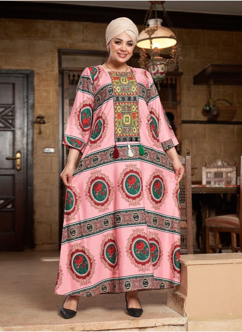 Gerenic - High-quality cotton Arab jalabiyas with an old traditional Arabic design - Image 1
