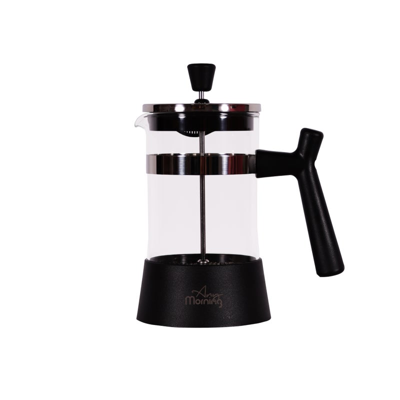 Any Morning French Press Coffee and Tea Maker, 600 ml – 3 Cups, 20 oz - Image 1