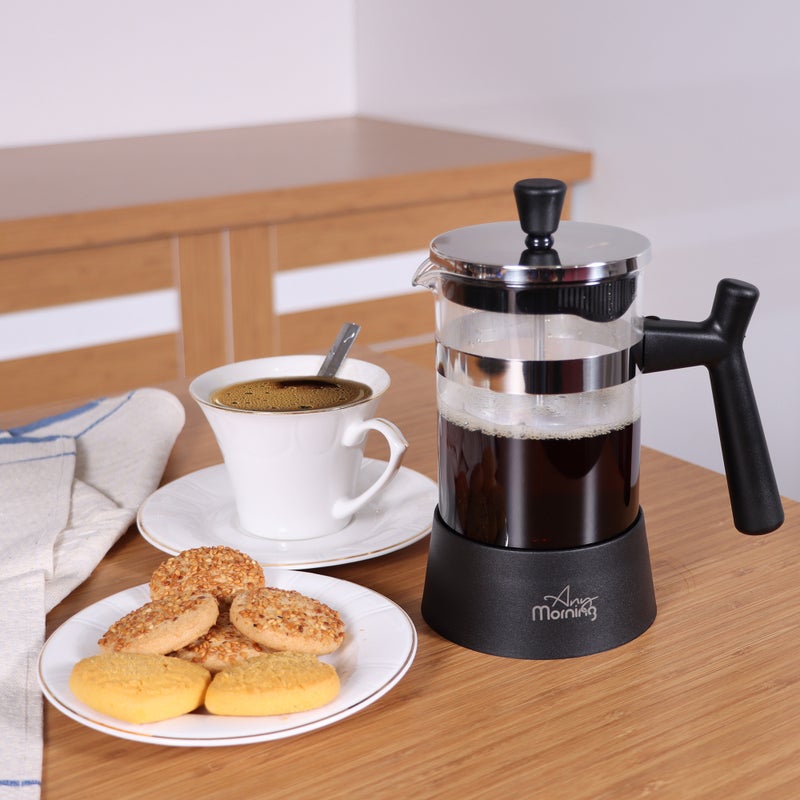 Any Morning French Press Coffee and Tea Maker, 600 ml – 3 Cups, 20 oz - Image 2