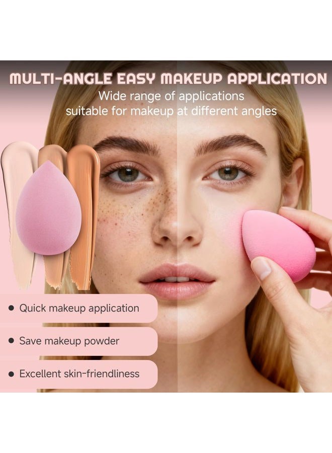 CLRDZN 70Pcs Makeup Brushes Set, Pink Professional Makeup Brush Set Multi-functional Makeup Brush Kit, Eye and Face Makeup Brushes & Tools, Premium Synthetic Facial Makeup Accessories - Image 5