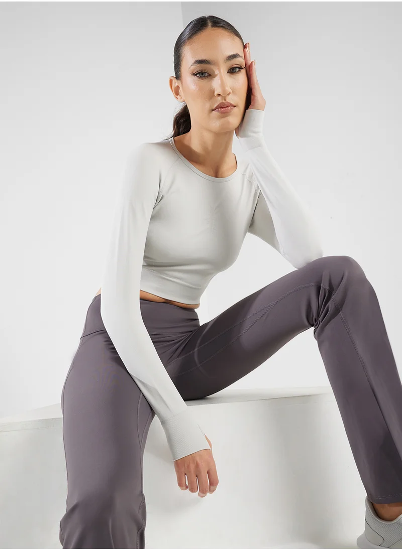 FRWD Long Sleeve Seamless Sculpting Top