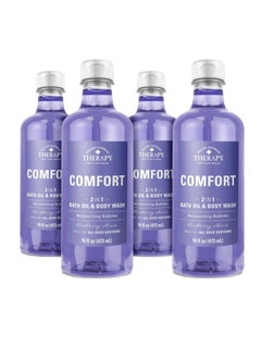 Village Naturals Therapy, Comfort 2-in-1 Foaming Bath Oil & Body Wash, 16 oz, Pack of 4 - pzsku/Z769272D020A9C6B62A6BZ/45/_/1740363751/d2121ab2-1a75-4e78-872a-a1606f21b0b9