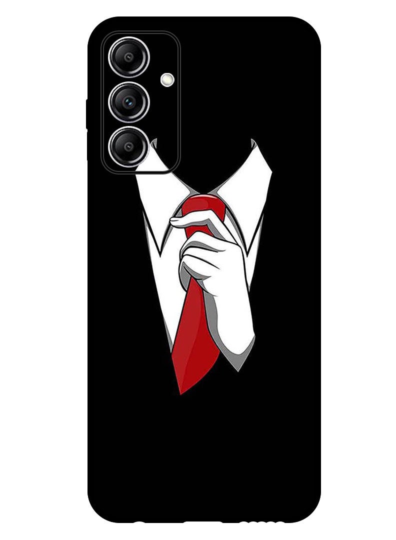 Theodor Protective Case Anti Scratch Shock Proof Bumper Cover For Samsung Galaxy A35 Men Suit - Image 1