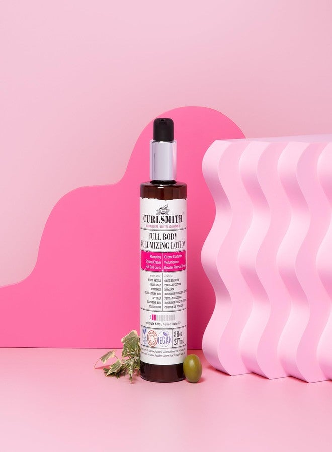 CURLSMITH - Full Body Volumizing Hair Lotion, Curl Definition, Instant Volume and Non-Sticky, for Wavy, Curly or Coily Hair, Vegan (237ml/8fl oz) - Image 5