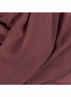 Perfectory PERFECTORY Women Lightweight Solid Chiffon Hijab Shawl Soft Premium Abaya Shawl Wrap Scarves, Long Bridal Hijab Scarf- Vin Rouge  - Image 2
