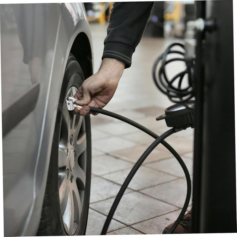 2 قطعة من مشبك هواء الإطار القفل للتضخيم والتفريغ الفعال للسيارات والشاحنات والدراجات النارية - Image 4