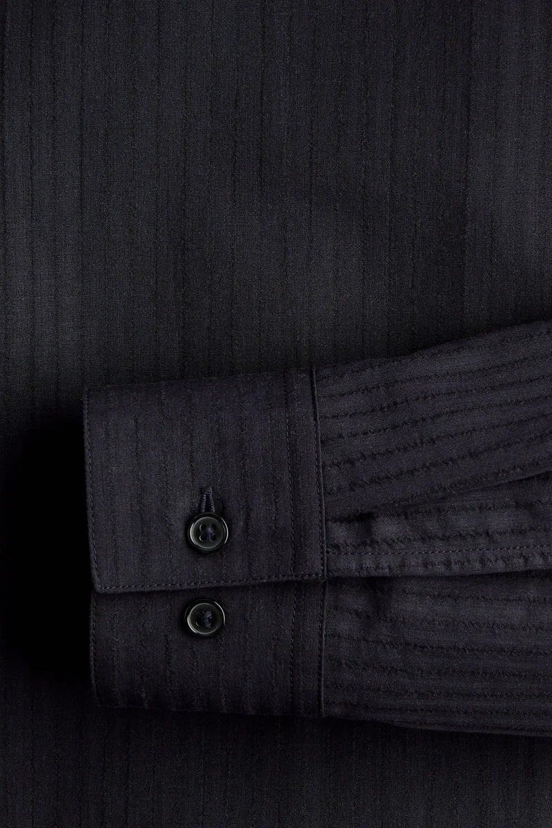 H&M Regular Fit Lyocell-Blend Shirt