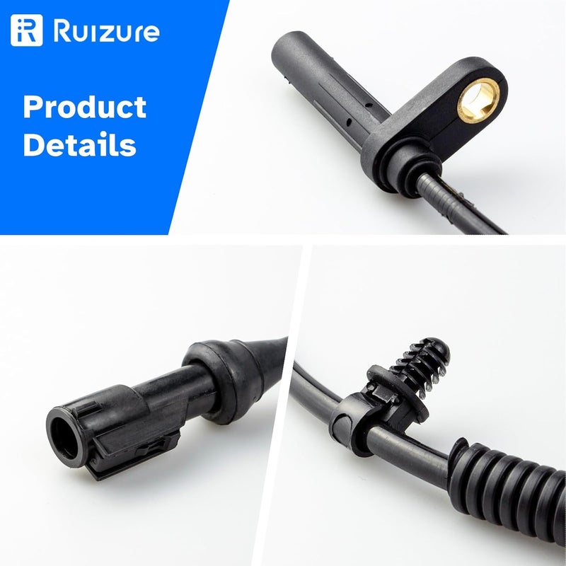 Ruizure Front ABS Wheel Speed Sensor Set for 2005-2008 Ford F-150 & Lincoln Mark LT - 2pcs - Image 4