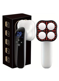 EVEREEN Body Sculpting Machine Upgraded, Handheld Cellulite Massager for Belly Arms Legs Waist, 4 Massage Heads Larger Contact Surface with Body, belly burner  - Image 1