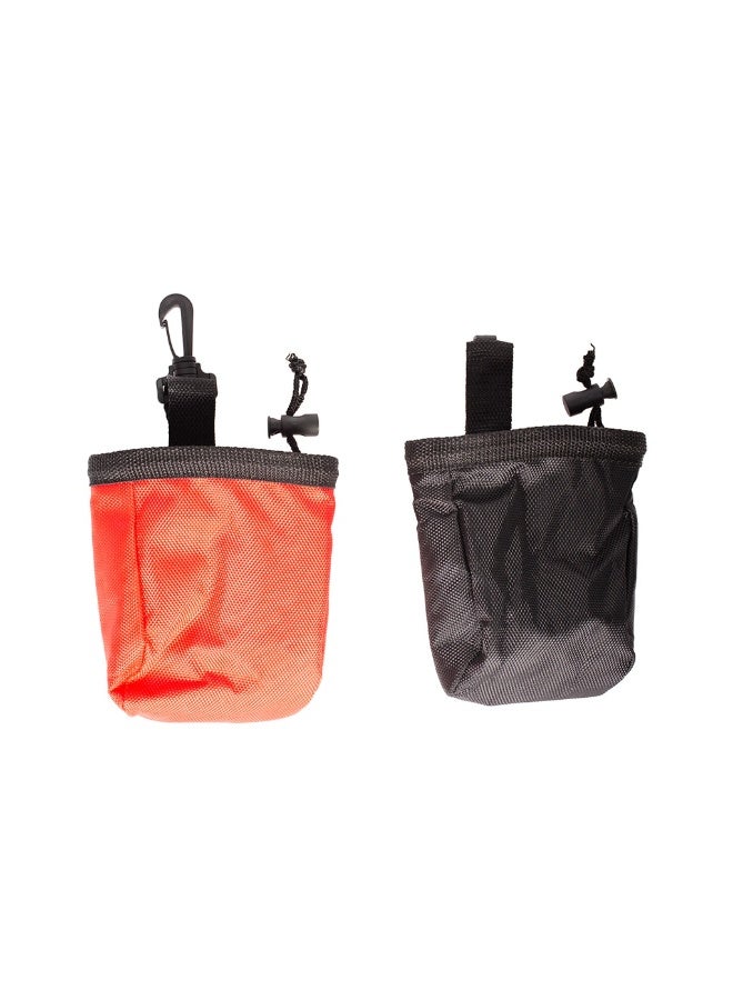 Duvo + Duvo+ Treat Pouch 11X11X14cm Black/Red - Image 1
