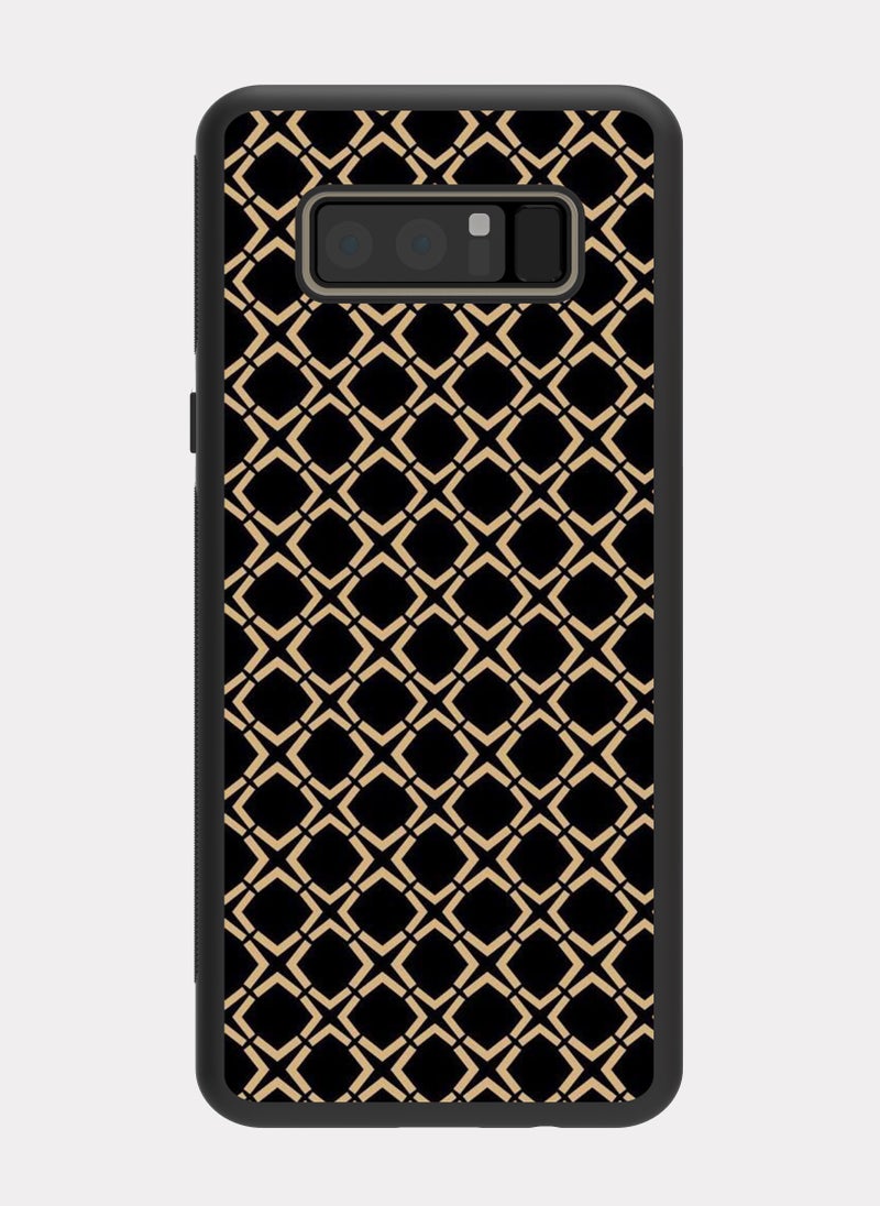 PXLAAT Samsung Galaxy Note 8 case cover Square Pattern - Image 1