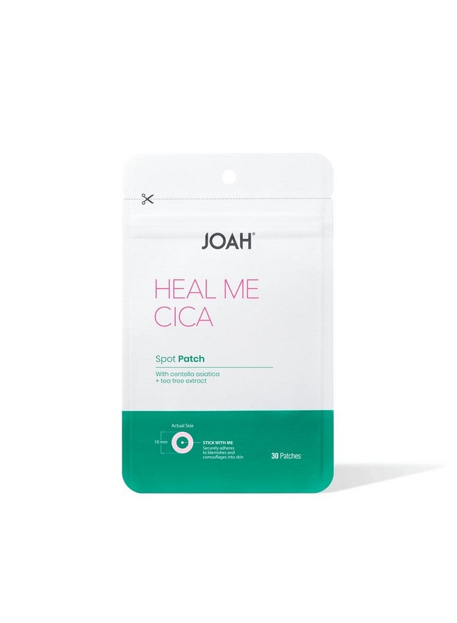 JOAH Heal Me Cica Spot Patch Hydrocolloid Korean Skin Care Spot Patches With Centella Asiatica 30 Patches White - Image 1