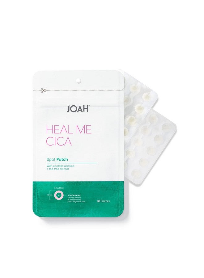 JOAH Heal Me Cica Spot Patch Hydrocolloid Korean Skin Care Spot Patches With Centella Asiatica 30 Patches White - Image 5