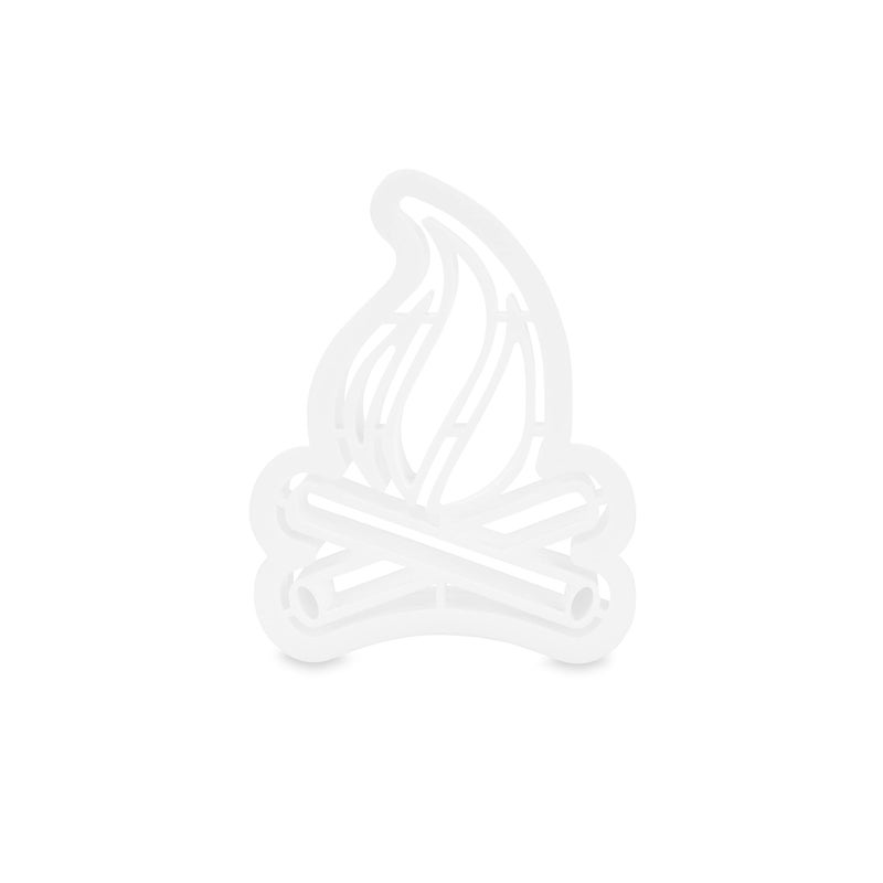 Camco Camco 53369 Life Is Better at the Campsite Cookie Cutters - Perfect for Making Decorative Cookies - Includes (1) Campfire and (1) RV Cookie Cutter   White - Image 3