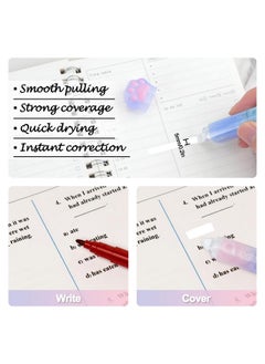 6 Pcs White Out Correction Tape, 2 In 1 Correction Tape And Double Sided Tape Roller, Cute Cat Paw Correction Tape Pen With Adhesive Glue Tape Roller Runner For School Office Scrapbook Supplies - pzsku/Z76939FD0CDD4979BE2E0Z/45/_/1735214677/1e529f59-950d-43c9-bc4e-096e8a3e5ad9