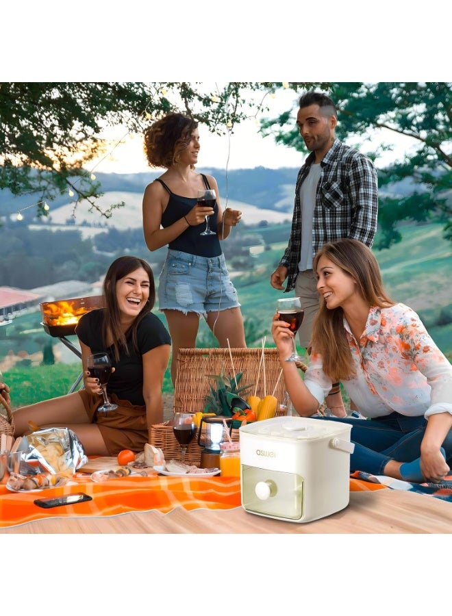 صواني مكعبات الثلج الشفاف للفريزر مع غطاء وصندوق مع ميزة الإطلاق السريع بالضغط، قوالب بـ 48 تجويفًا للتجميد، قابلة لإعادة الاستخدام مع مشبك لتسهيل الاستخدام في الكوكتيلات والشاي والقهوة - Image 4