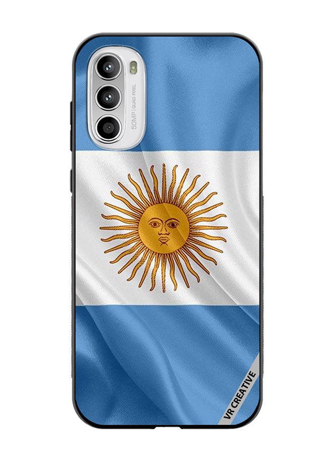 VR CREATIVE Protective Case Cover For Motorola Moto G82 Argentina Design Multicolour - Image 1