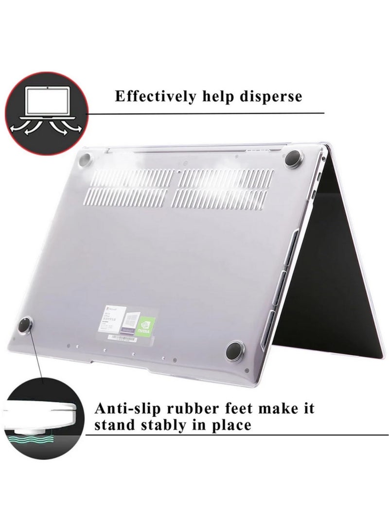 Laptop Case for Huawei MateBook D14 2024 2023 Model Hard Cover MDG-24 MDG-3 MDG-X Anti Shock Anti Fall Protective Shell Transparent Durable Slim Fit Design Lightweight Scratch Resistant - Image 3