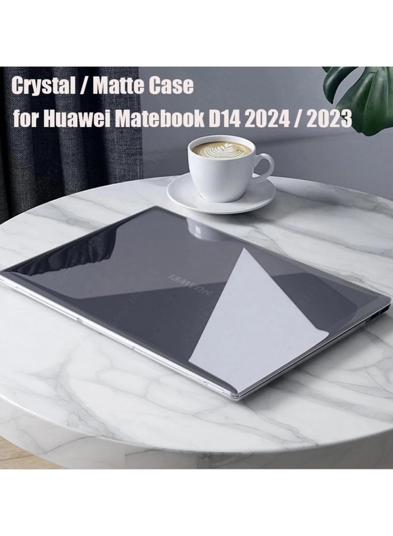 Laptop Case for Huawei MateBook D14 2024 2023 Model Hard Cover MDG-24 MDG-3 MDG-X Anti Shock Anti Fall Protective Shell Transparent Durable Slim Fit Design Lightweight Scratch Resistant - Image 5