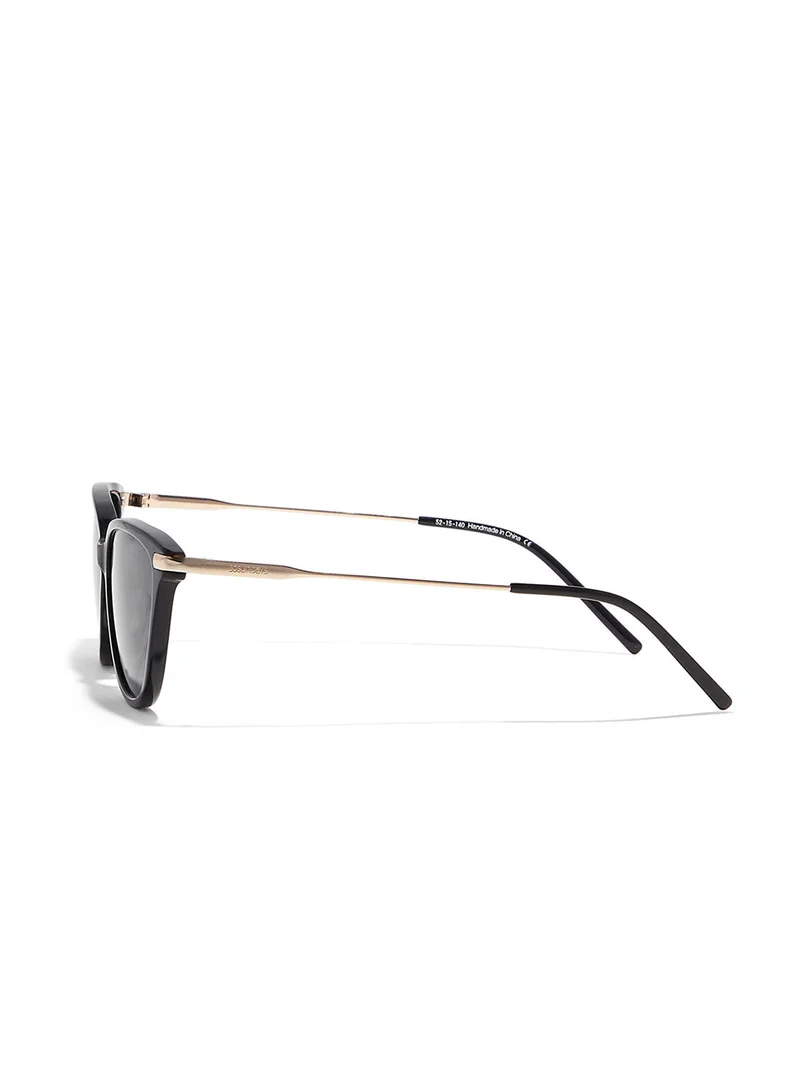 30Sundays Lily,Women Sunglasses, Cat Eye Sunglasses, UV Protection: UV400 (Black,Black)