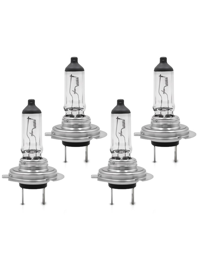 Loquat FEEMA 4PCS Premium Halogen Bulbs High Quality Quartz Glass for Bright and Clear Light H7 12V, 55W BL10768 - Image 1