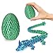 Olee Odee Small Dragon Eggs with Dragon Inside 3D Printed Surprise Funny Gifts for Kids Articulated Dragon Fidget Toys for Adults Executive Desk Toys Office Room Dcor Christmas Green - Image 2
