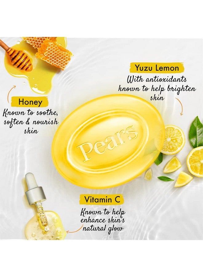 Pears Naturale Refreshing Vitamin C 4X125G Bathing Bar With Natural Vitamin C Extract | For Refreshed & Radiant Glowing Skin|With Goodness Of 100% Natural Ingredients - Image 4