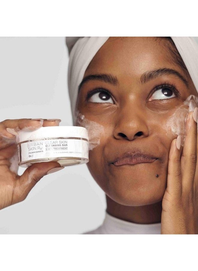Urban Skin Rx - Clear Skin Cleansing Bar : 3In1 Daily Cleanser Exfoliator And Mask Removes Excess Oil And Improves Blemishes Formulated With Salicylic Acid Eucalyptus And Sulfur : 20 Oz - Image 1
