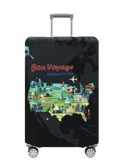 Excefore Luggage Cover, Water-Washable Suitcase Cover, Spandex Elastic Anti Scratch Luggage Protective Covers for 18-21 Inch Trolley Case  - Image 1
