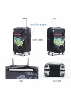 Excefore Luggage Cover, Water-Washable Suitcase Cover, Spandex Elastic Anti Scratch Luggage Protective Covers for 18-21 Inch Trolley Case  - Image 2